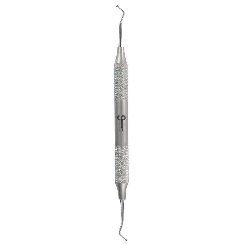 18 Dental Spoon Excavator 1.5 mm, Standard Double-Ended Caries Removal Instrument 18-DE-Excavator