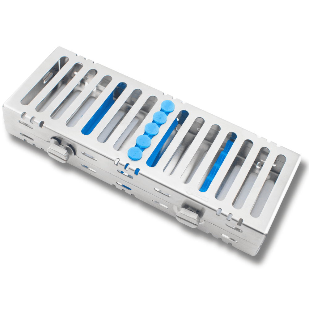 5-Instrument Small Dental Exam Cassette for Diagnostic Trays, 203 x 76 x 32 mm 5-Instrument Small Dental Exam Cassette for Diagnostic Trays, 203 x 76 x 32 mm