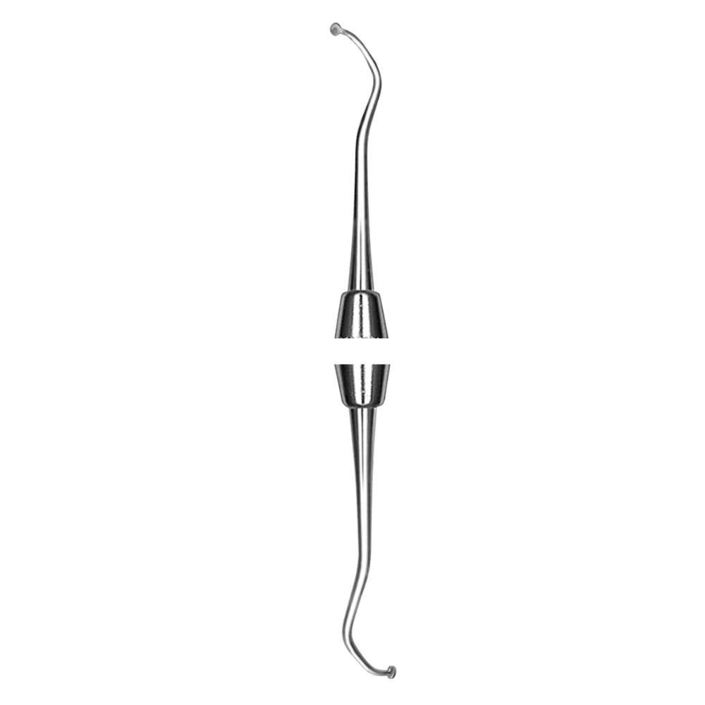 14 Dental Spoon Excavator 1.5 mm, Double-Ended Caries Removal Instrument 14 Dental Spoon Excavator 1.5 mm, Double-Ended Caries Removal Instrument
