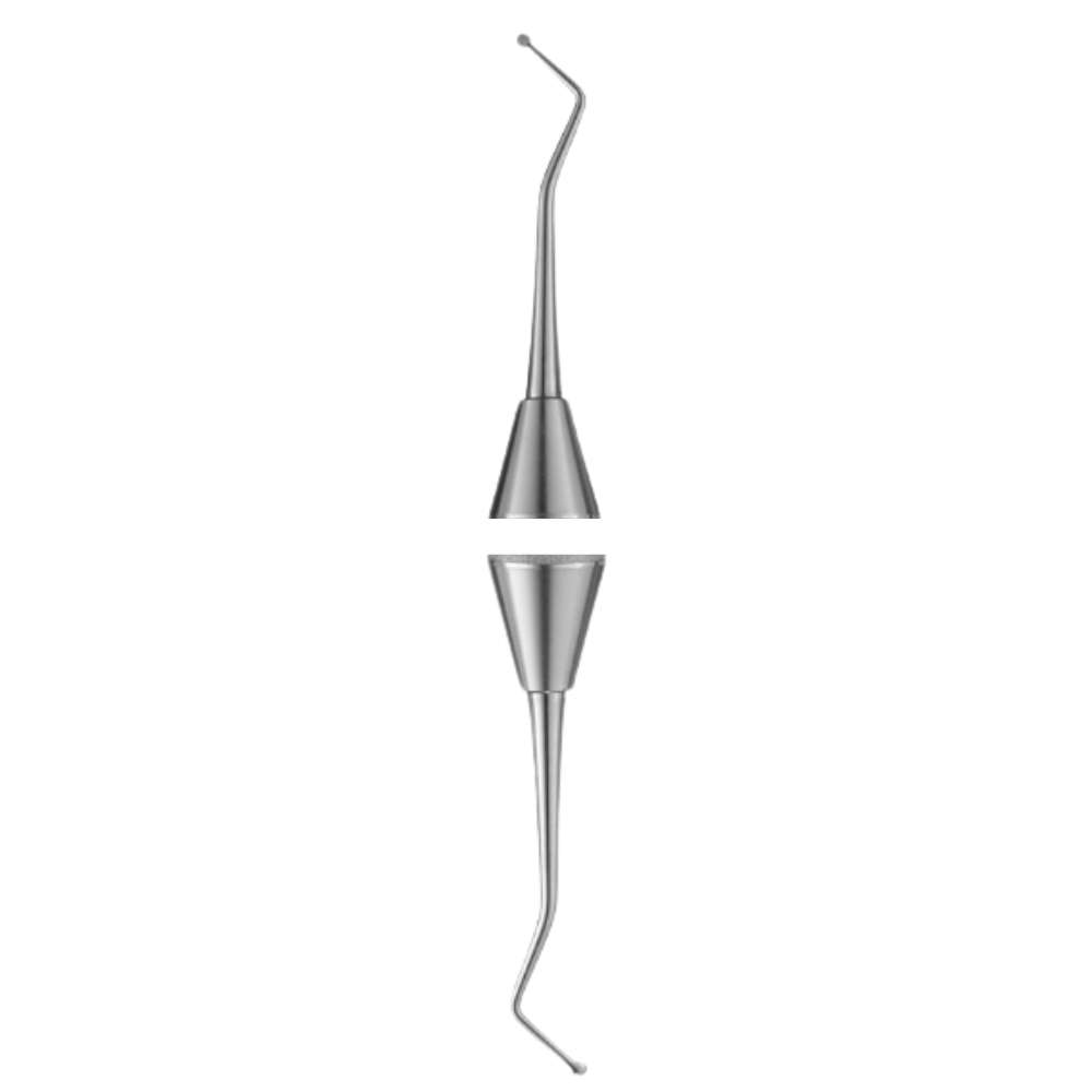 17 Dental Spoon Excavator 1.2 mm, Fine-Blade Double-Ended Caries Removal Instrument 17 Dental Spoon Excavator 1.2 mm, Fine-Blade Double-Ended Caries Removal Instrument