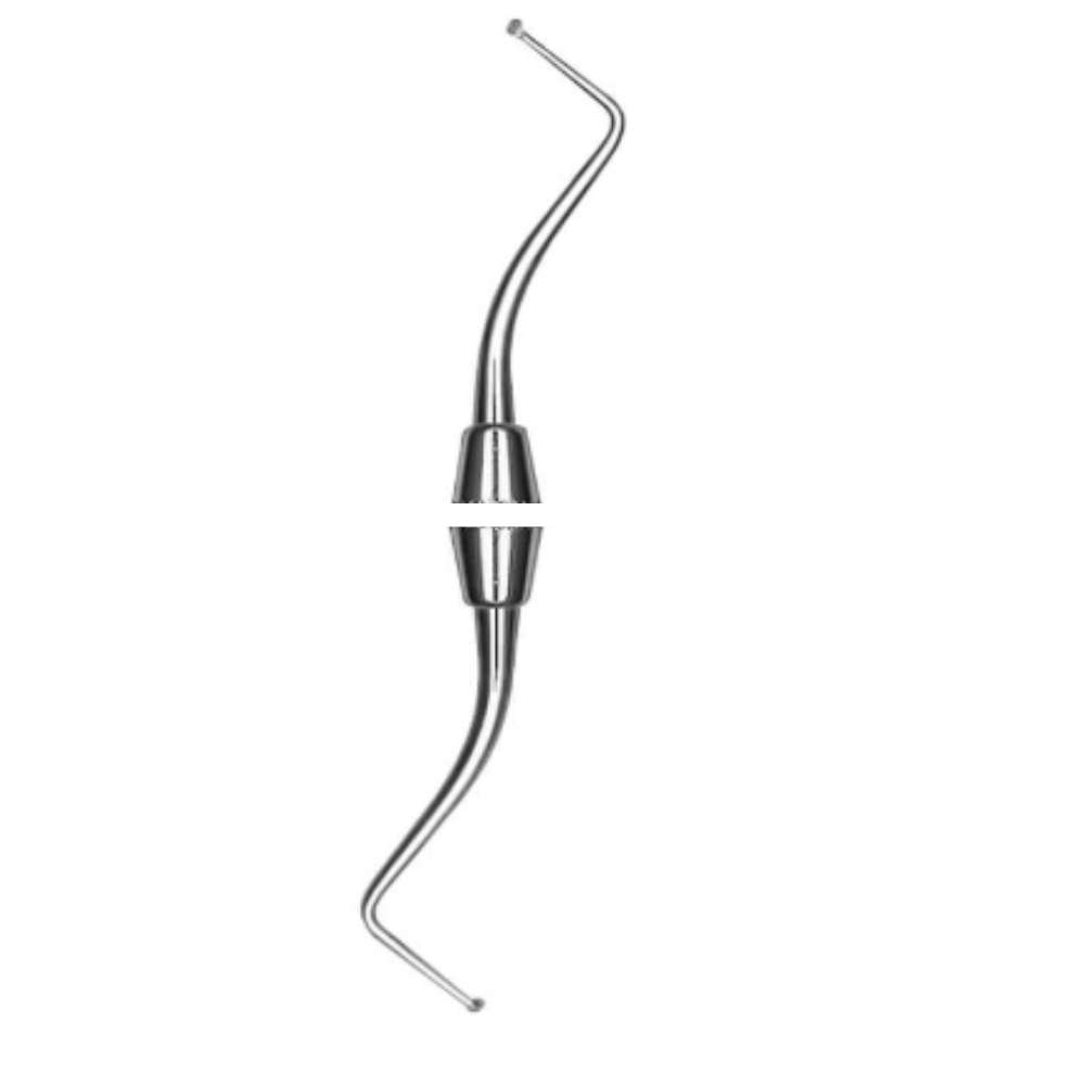 E1 Dental Excavator 1.2 mm, Double-Ended Spoon for Fine Caries Removal and Cavity Preparation E1 Dental Excavator 1.2 mm, Double-Ended Spoon for Fine Caries Removal and Cavity Preparation