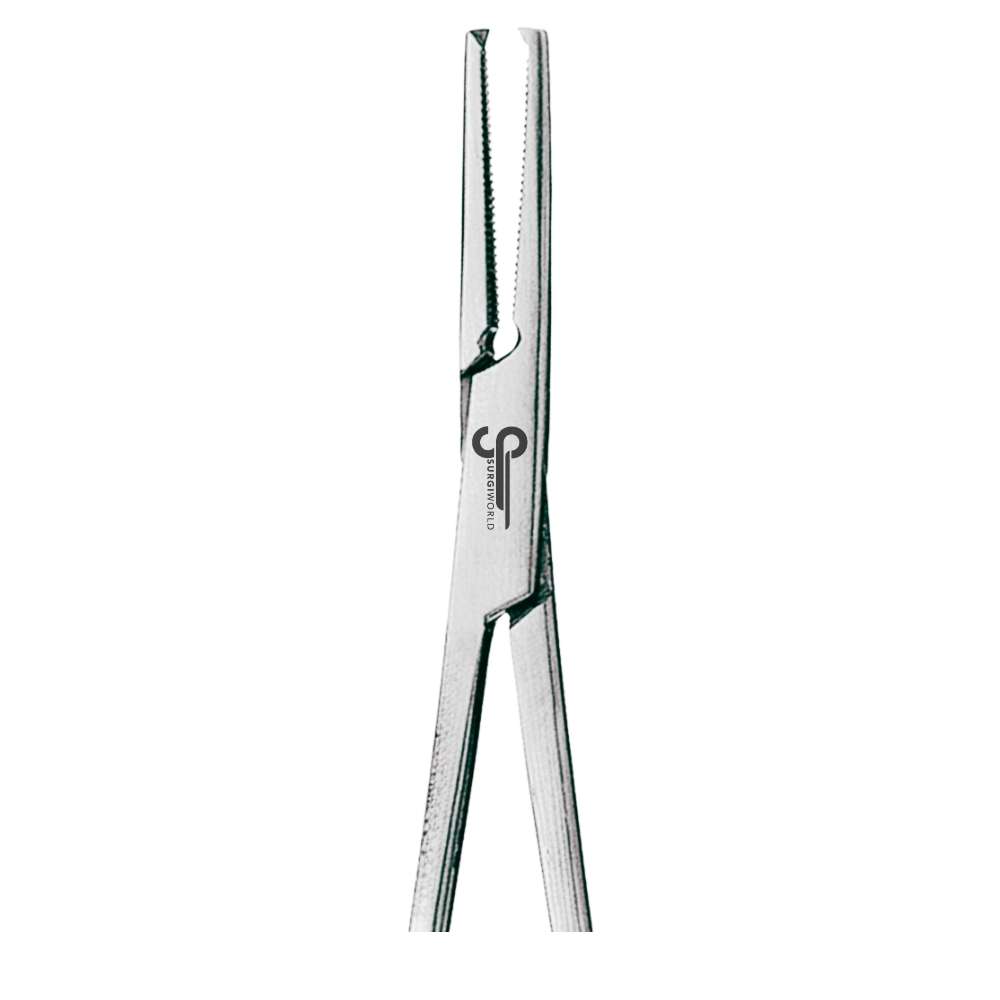 1x2 Hemostat Straight 14cm, Kocher-Pattern Toothed Locking Forceps for Dense Tissue 1x2 Hemostat Straight 14cm, Kocher-Pattern Toothed Locking Forceps for Dense Tissue - Image 2