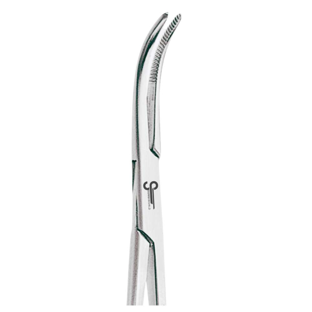 Adson Hemostat Curved 19cm, Long-Shank Fine-Tip Locking Forceps for Dental Surgery Adson Hemostat Curved 19cm, Long-Shank Fine-Tip Locking Forceps for Dental Surgery - Image 2